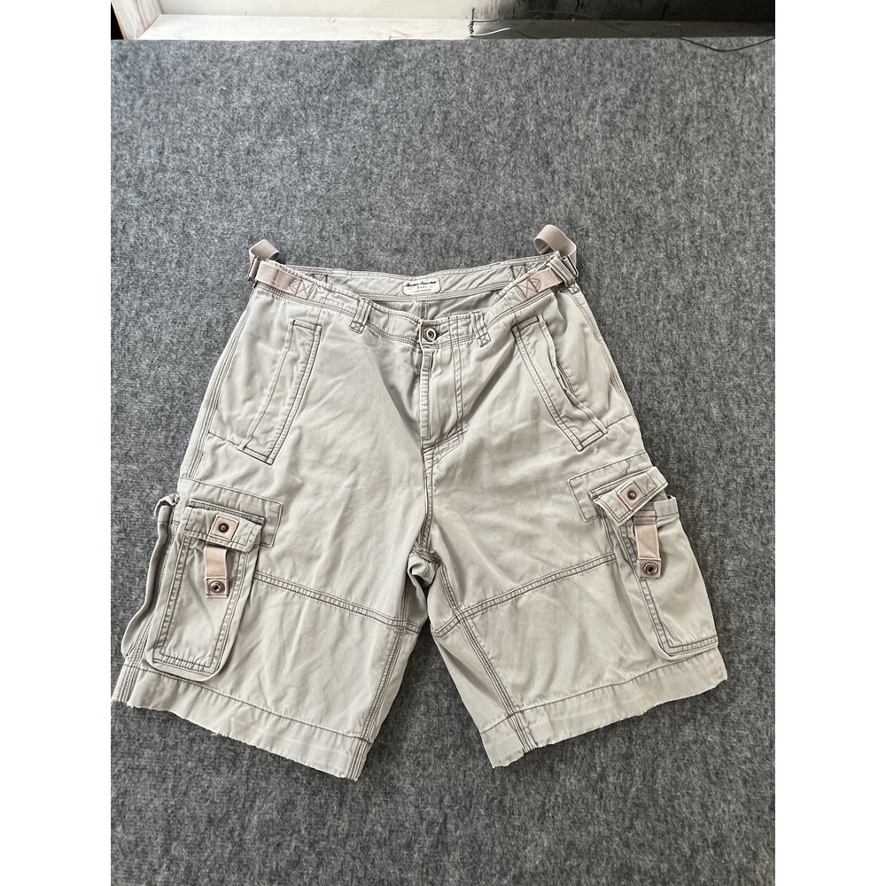 Tommy Bahama Jeans Shorts‎ Mens 30 Cargo Dungaree Khaki Drawstring Military 30x9